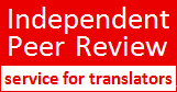 Independent peer review system